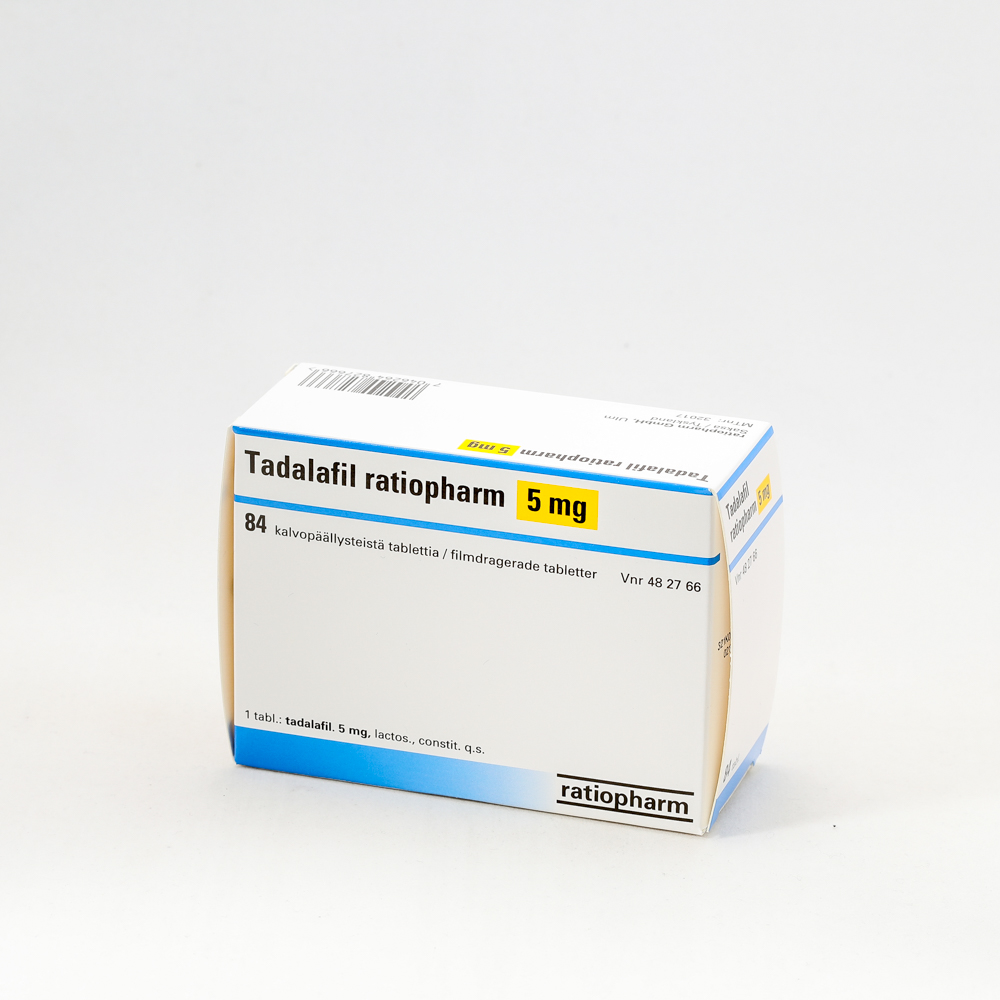 Tadalafil 5mg ratiopharm