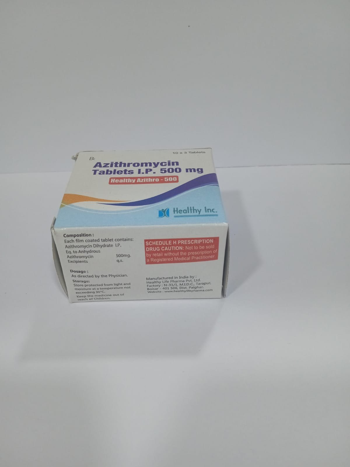 Azithromycin 500 prix