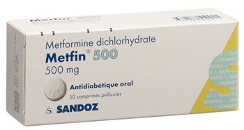 Metformine 500mg