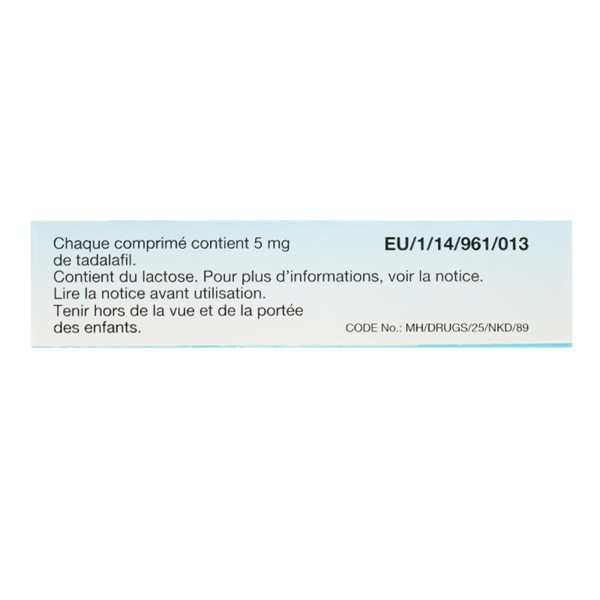 Tadalafil generique 5mg prix