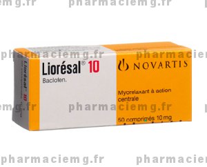 Lioresal moins cher