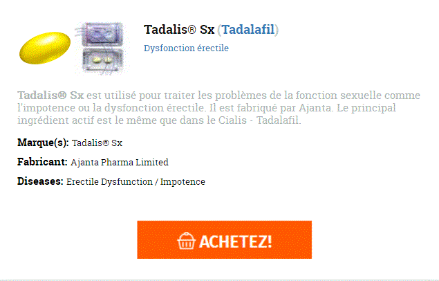 prix tadalis sx