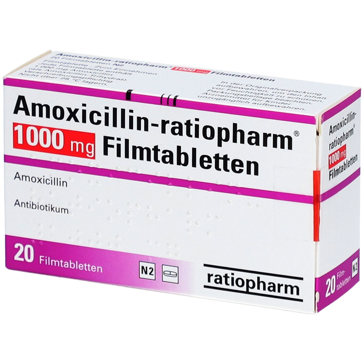 Acheter amoxicilline 1g