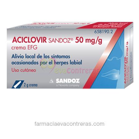 Aciclovir de 500mg