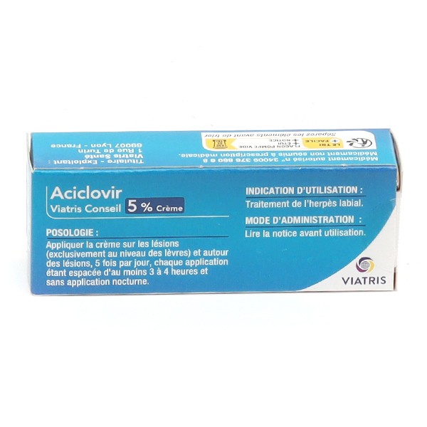 Aciclovir sans ordonnance prix