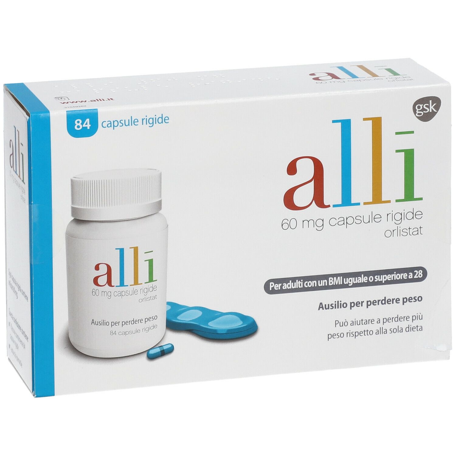 Alli® générique (orlistat) 60 mg