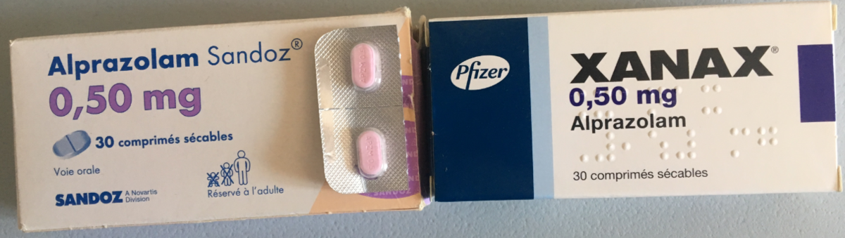 Alprazolam france