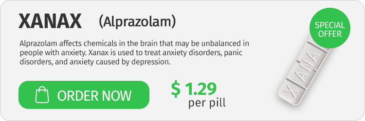 Alprazolam xanax sans ordonnance