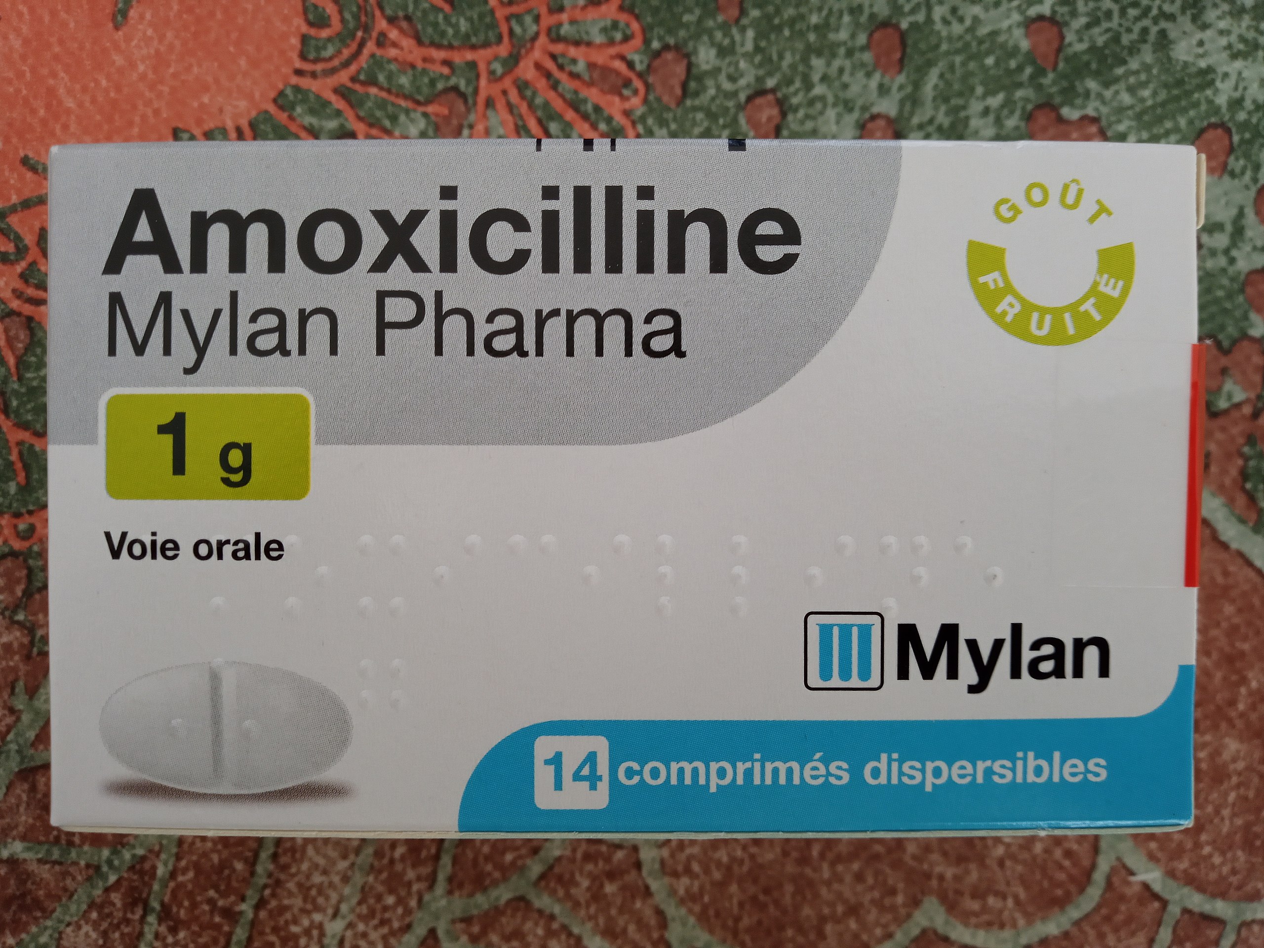 Amoxicilline 1g commander