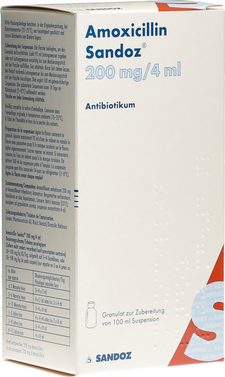 Amoxicilline Sandoz Sans Ordonnance