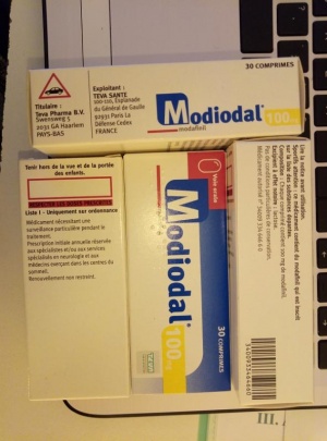 Armodafinil pilule