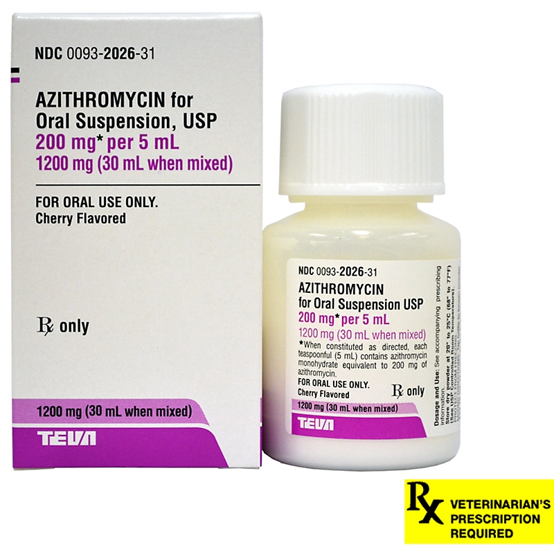 Azithromycin 100 mg/5 ml