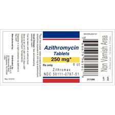 Azithromycin 250 mg ndc