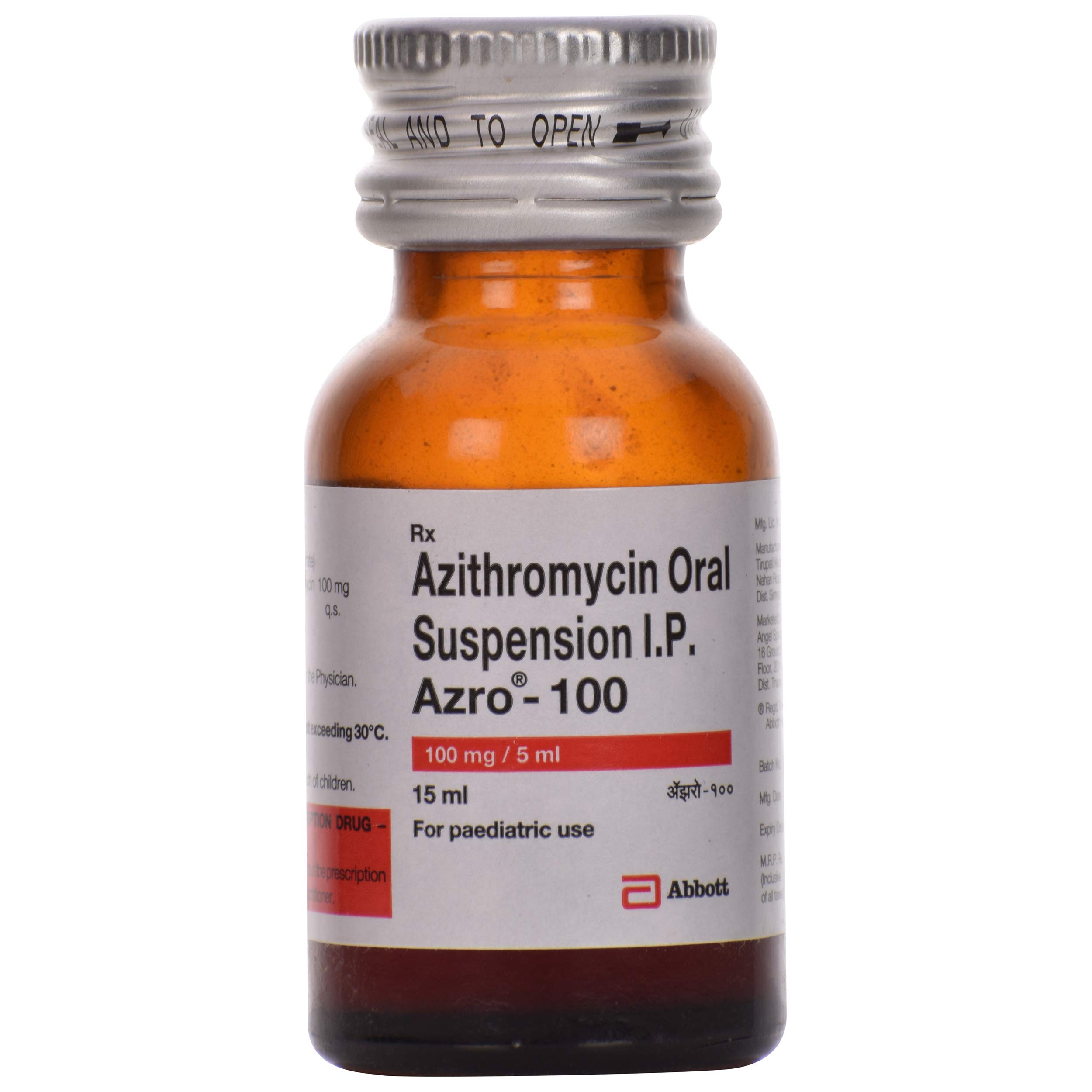 Azithromycin dihydrate 100 mg