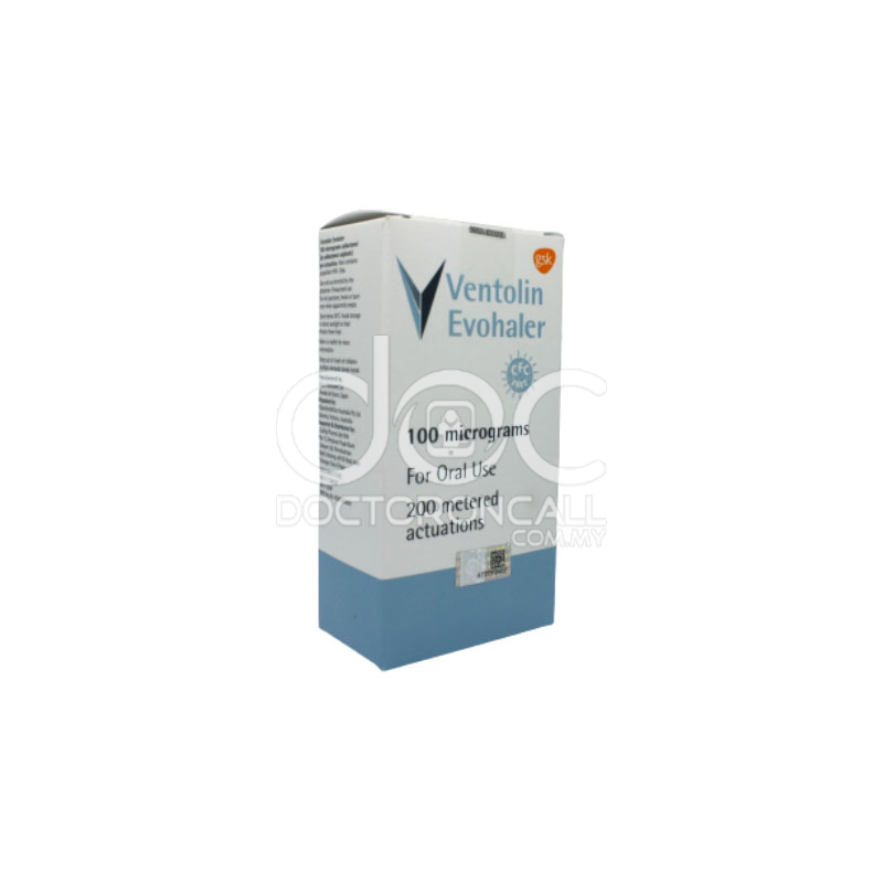 Ventolin spray prix