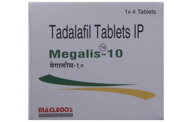 Tadalafil 10mg megalis