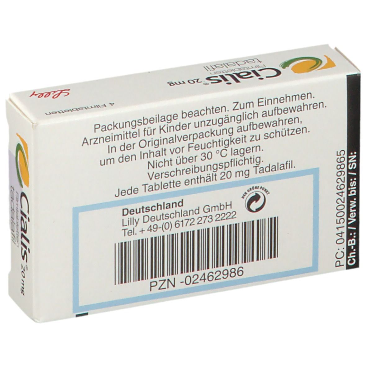 Cialis 20mg boite de 12