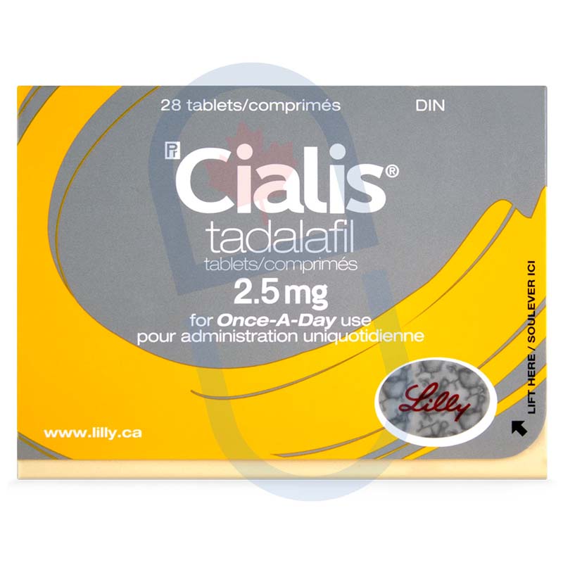 Cialis 2.5 mg cpr 28 prix