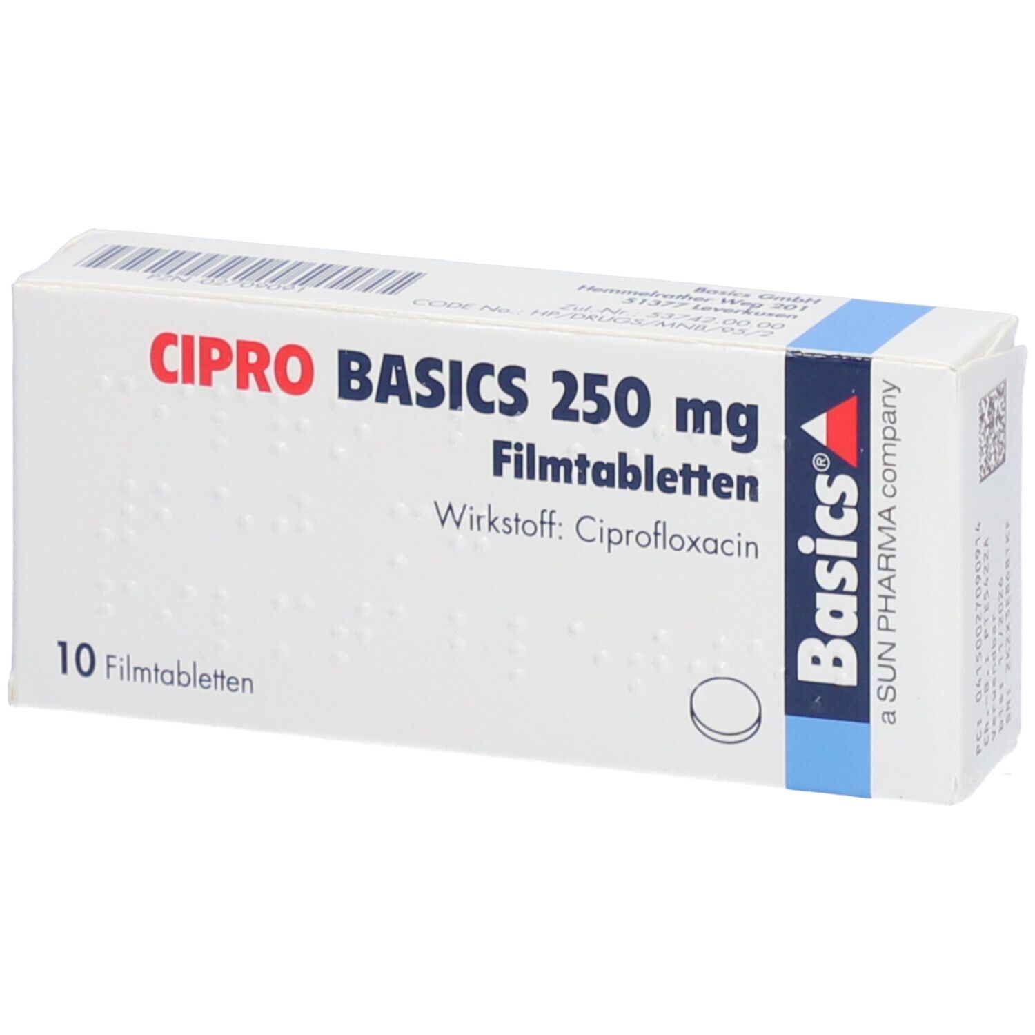 Cipro basics 250 mg