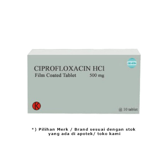 Ciprofloxacin 500 Mg 2x1