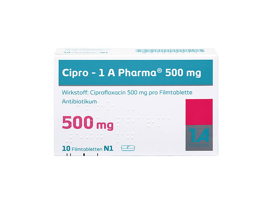 Ciprofloxacin 500 mg mepha