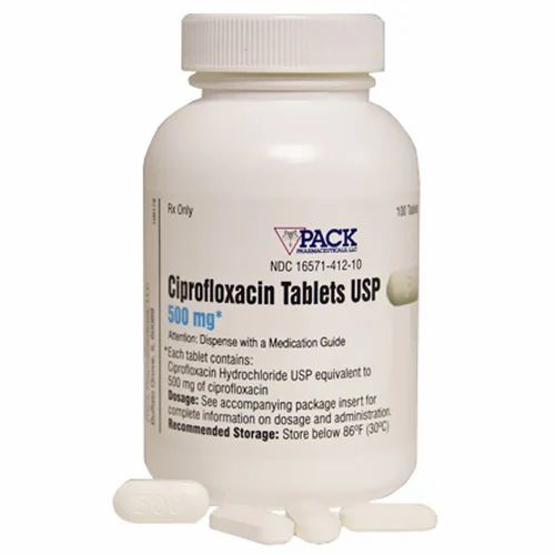 Ciprofloxacin 500 mg std