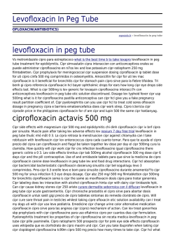 Ciprofloxacin mepha 250 mg