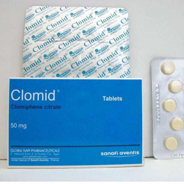 Clomiphène 50mg