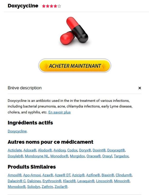 Commander du doxycycline générique