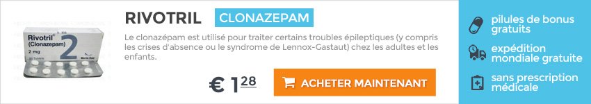 Commander du klonopin en ligne