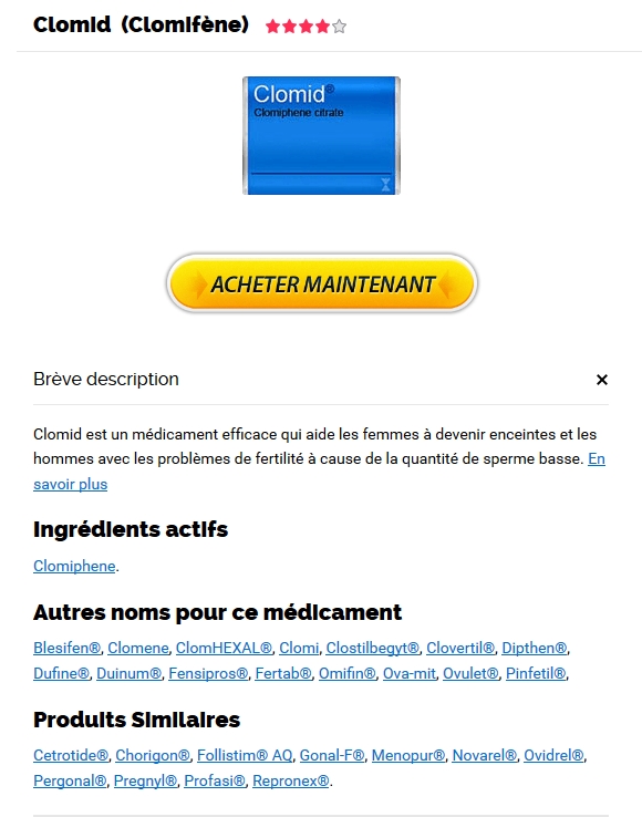 Comment Obtenir Clomid Sans Ordonnance