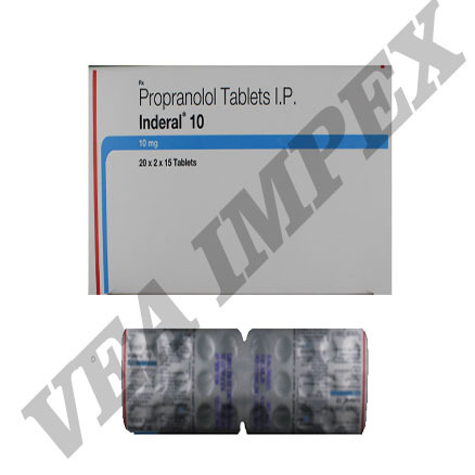 Inderal 10mg 50tab