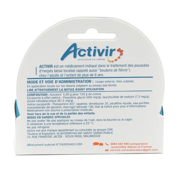 Acheter du aciclovir