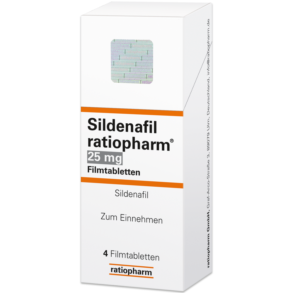 Sildenafil ratiopharm 25mg