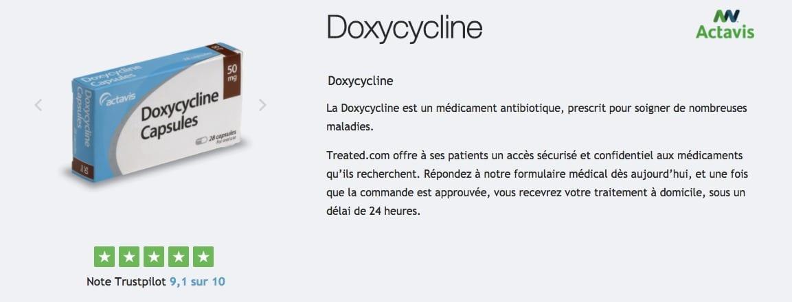 doxycycline 100 mg achat