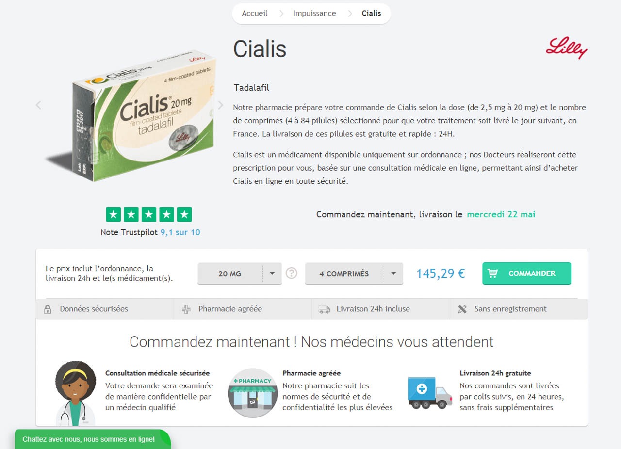 tadalafil achat en ligne