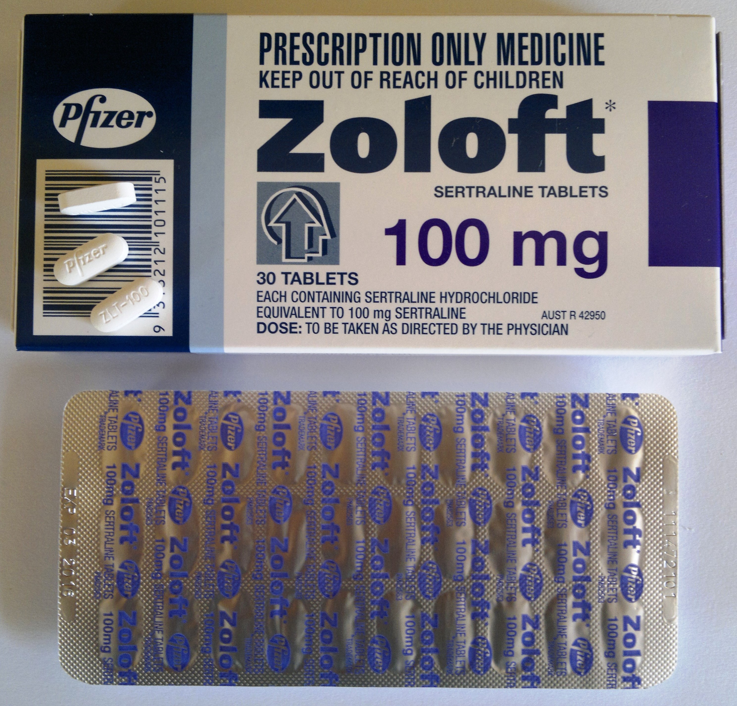 Zoloft 100 mg ultrafarma