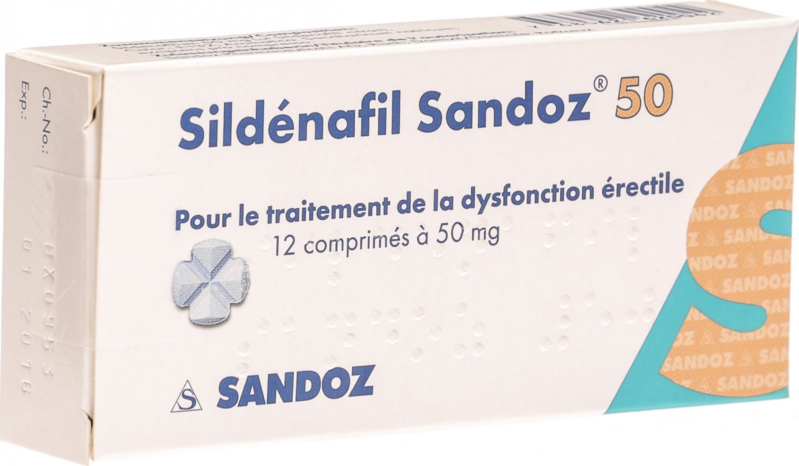 Sildénafil 50mg