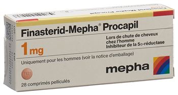 Finasteride 1 mg prix