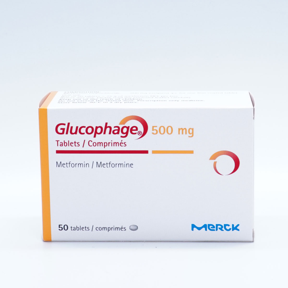 Glucophage de 500 mg