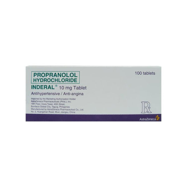 Inderal 10 mg astrazeneca