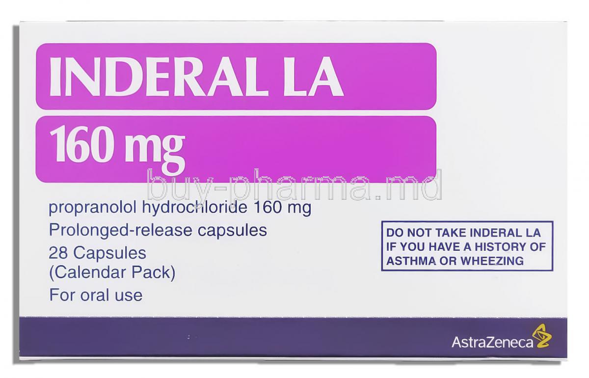 Inderal la cap 80 mg