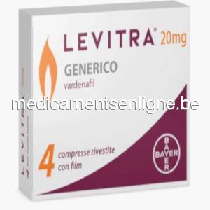 Levitra 20mg achat