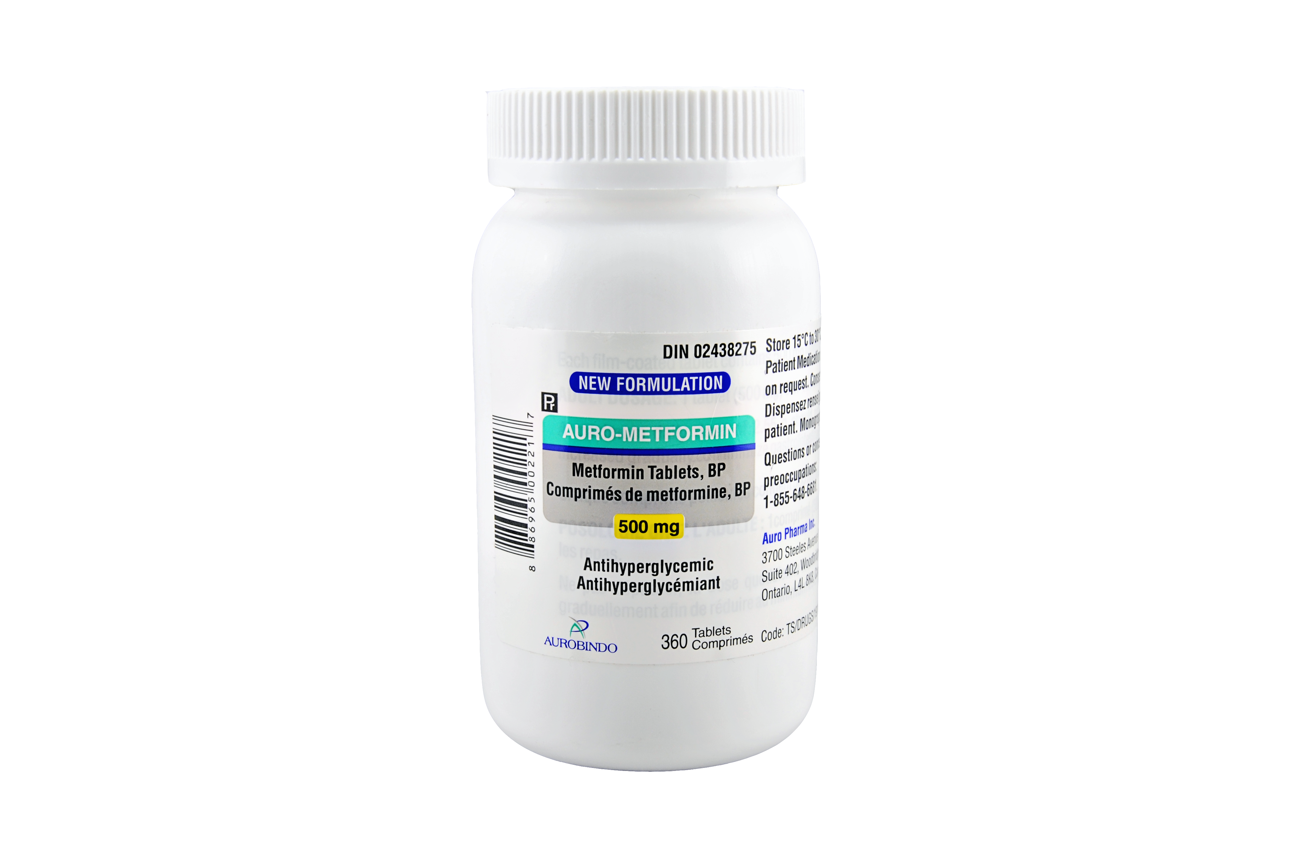 Metformine 500 Mg Generique