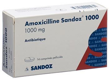 Pilule antibiotique amoxicilline