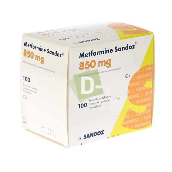 Pilule sandoz metformine