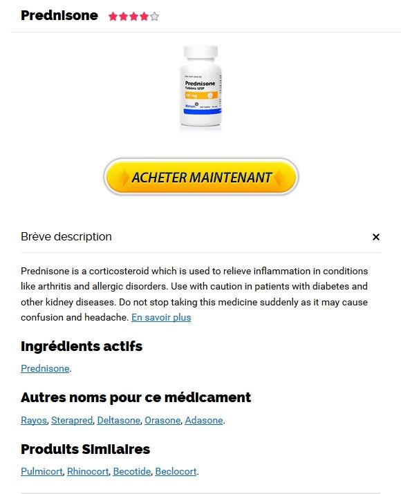 Prednisolone 20 mg sans ordonnance