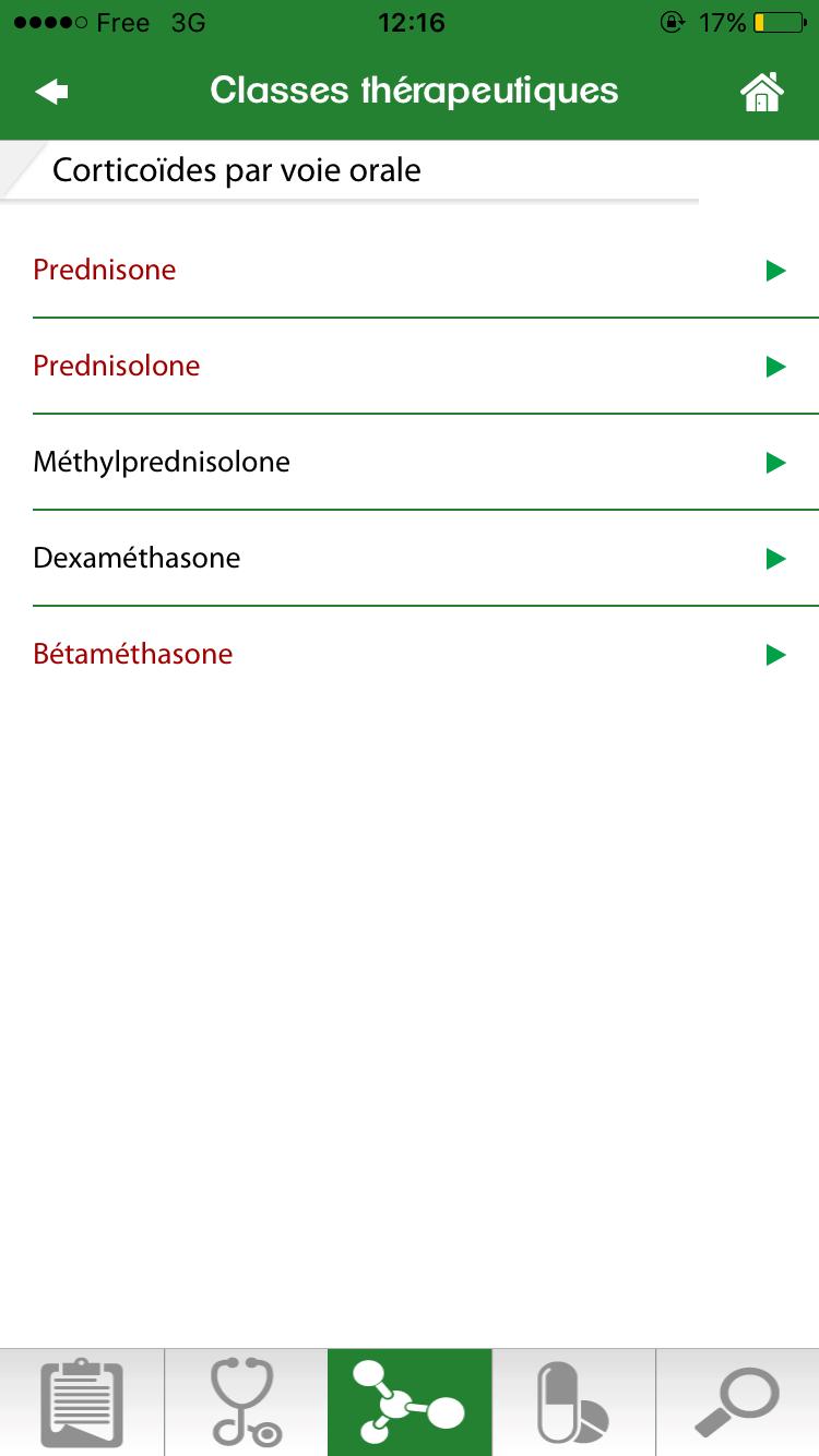 Prednisolone nom generique