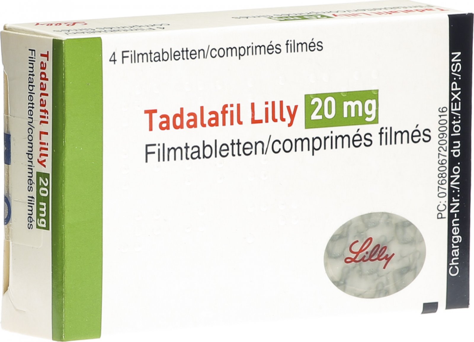 Prix tadalafil lilly 20 mg