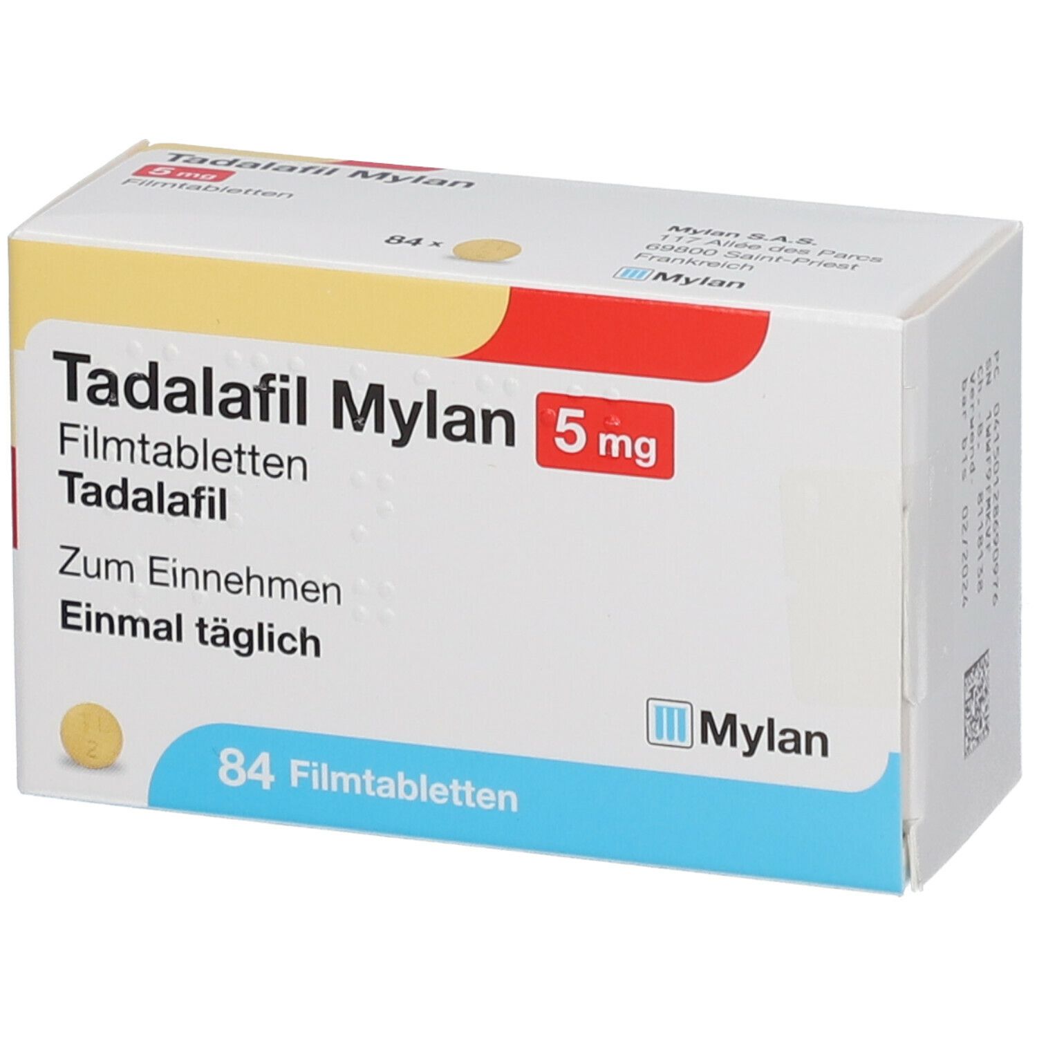 Prix tadalafil mylan 10 mg